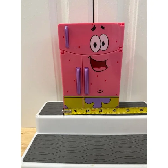 Teeny Tinies Patrick Mini Fridge with Food SpongeBob Squarepants Plastic - Picture 7 of 10